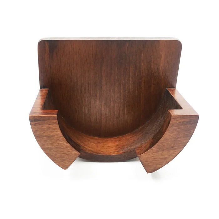 Walnut Portafilter Wall Rack
