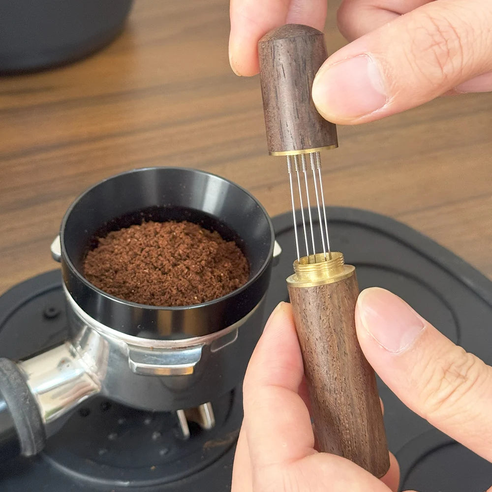 Needle Distributor with Wood Handle